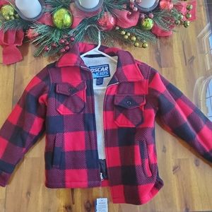 Kids plaid jacket